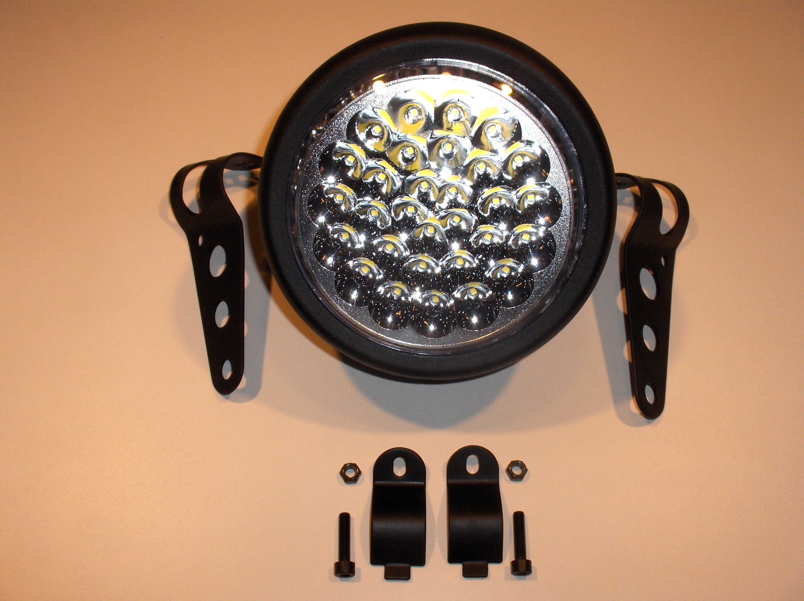 Headlight, Dual Crown 7"