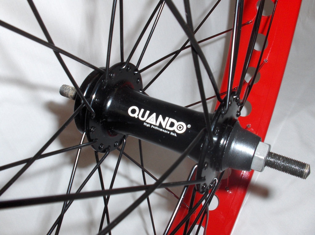 Wheel, Front 26x4 Red