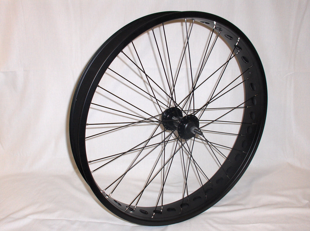 Wheel, Front 26x4 Matt Black