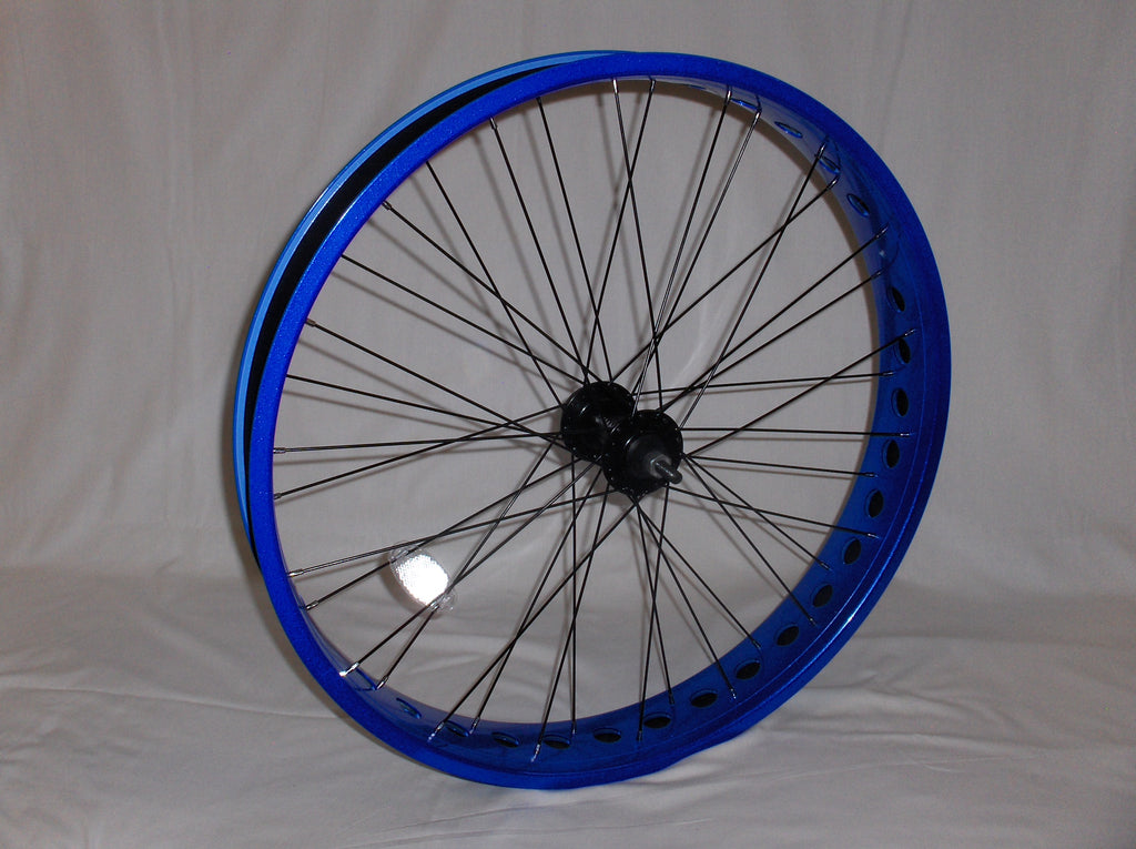 Wheel, Front 26x4 Blue