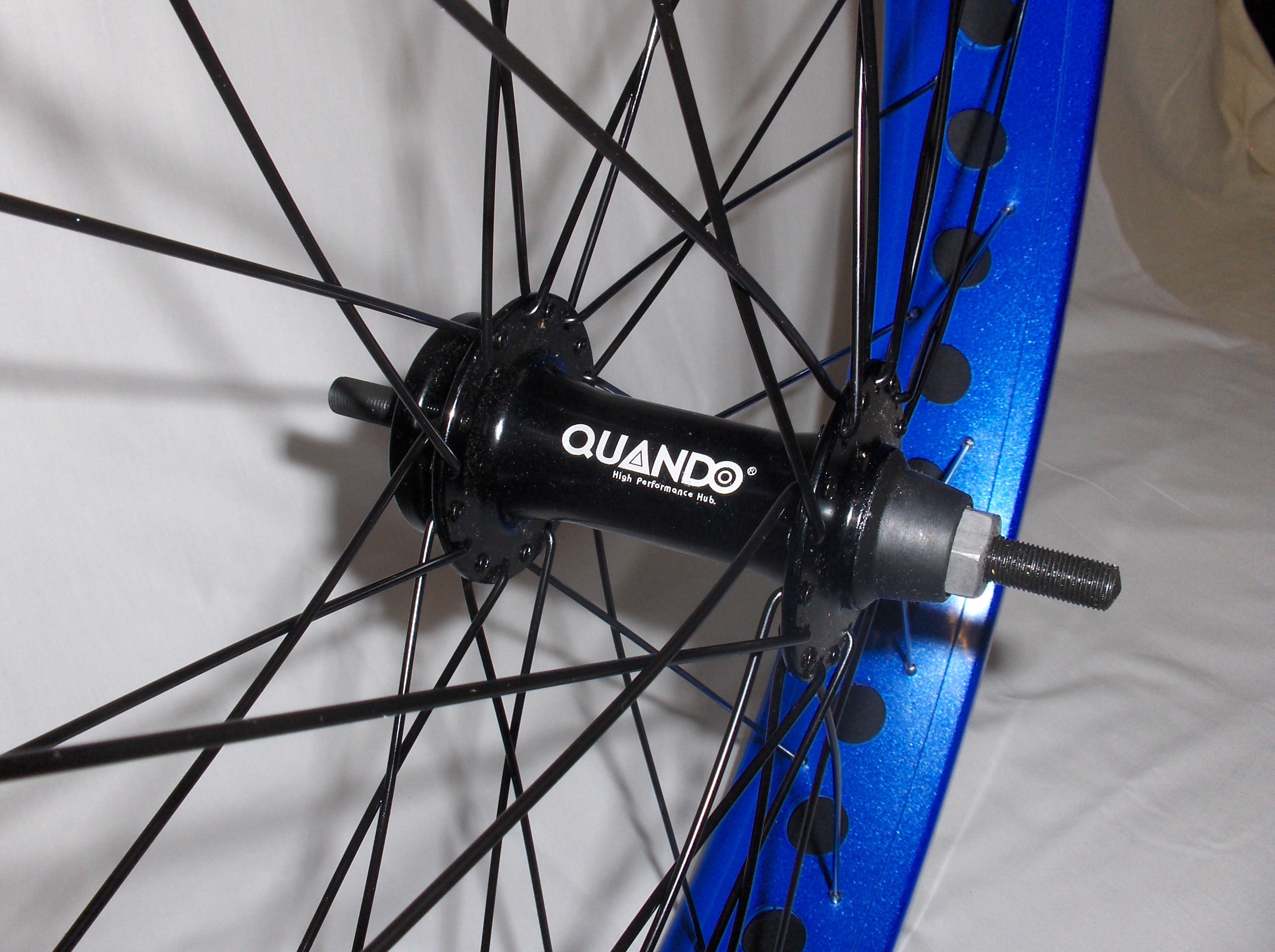 Wheel, Front 26x4 Blue