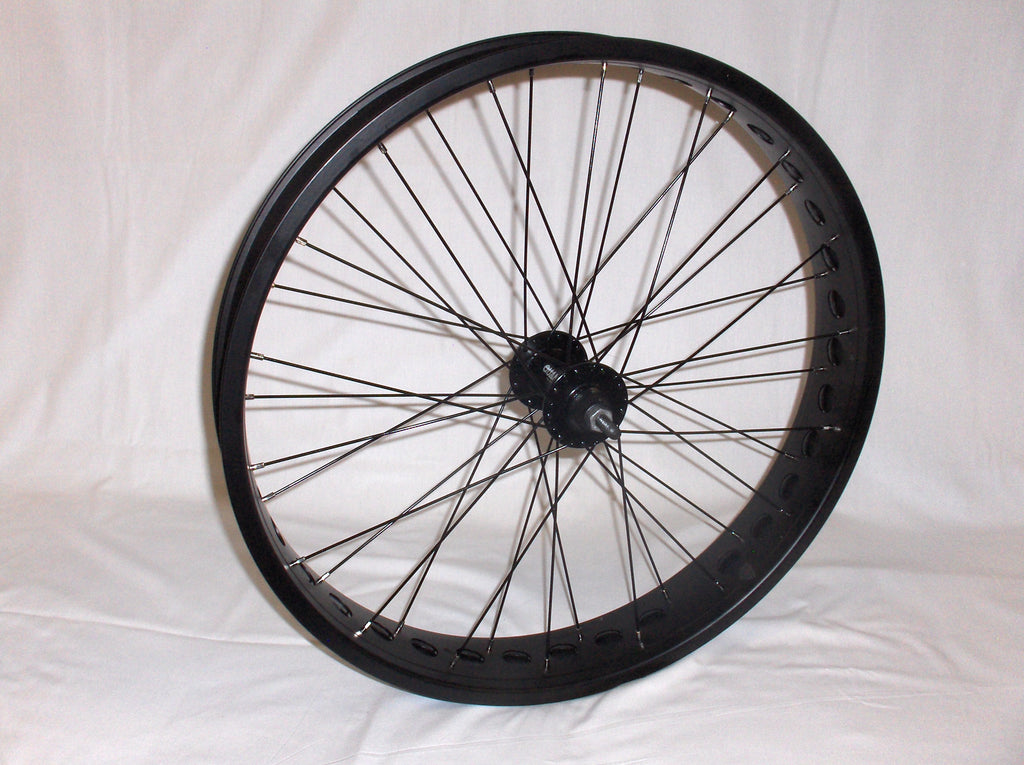 Wheel, Front 24x4 Matt Black