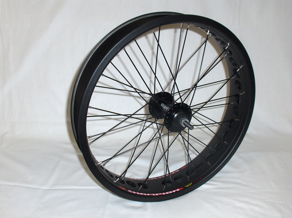 Wheel, Front 20x4 Matt Black