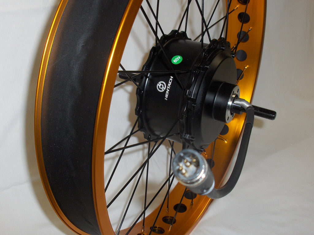 Wheel, 26x4 Rear Gold w/Motor