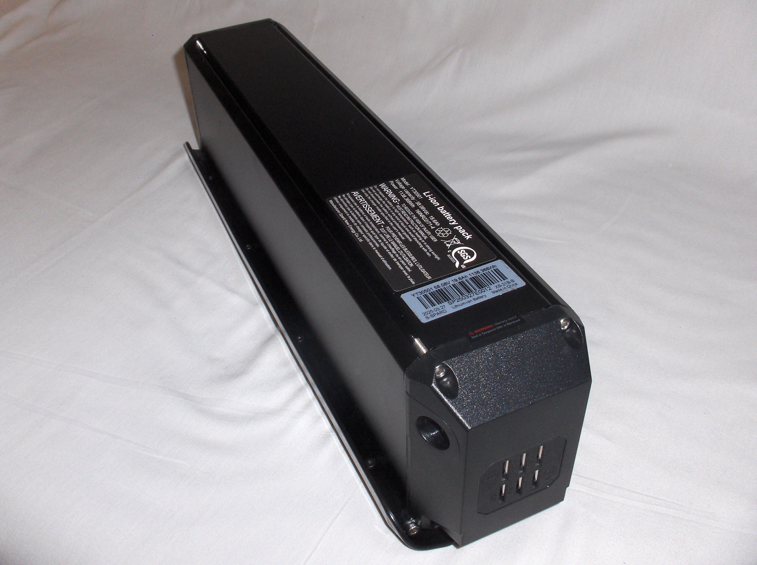 Battery, 60V 20Ah, Samsung 50Gb