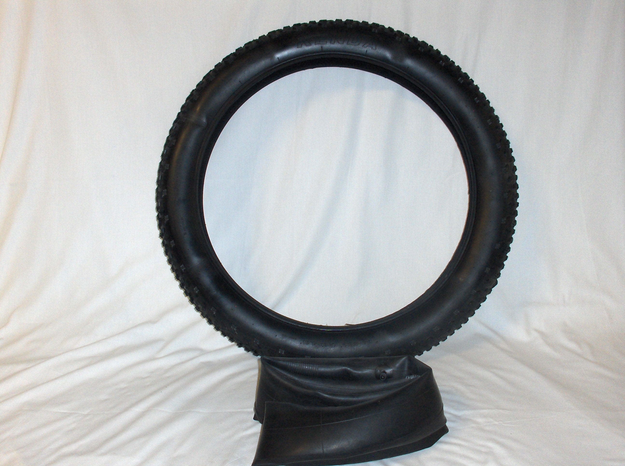 2 Tires with Tubes, 26x4 Kenda Krusade