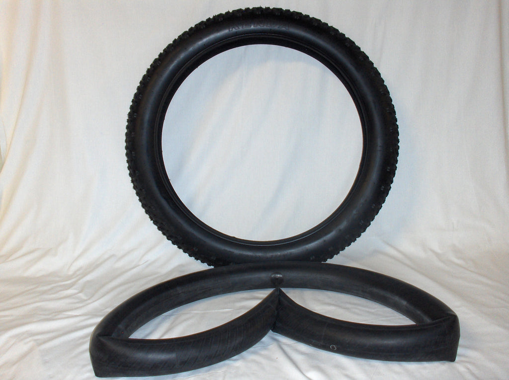2 Tires with Tubes, 26x4