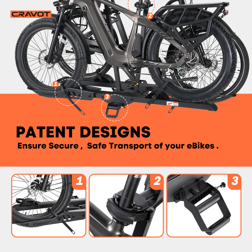 CRAVOT Bike Rack - Double Bike